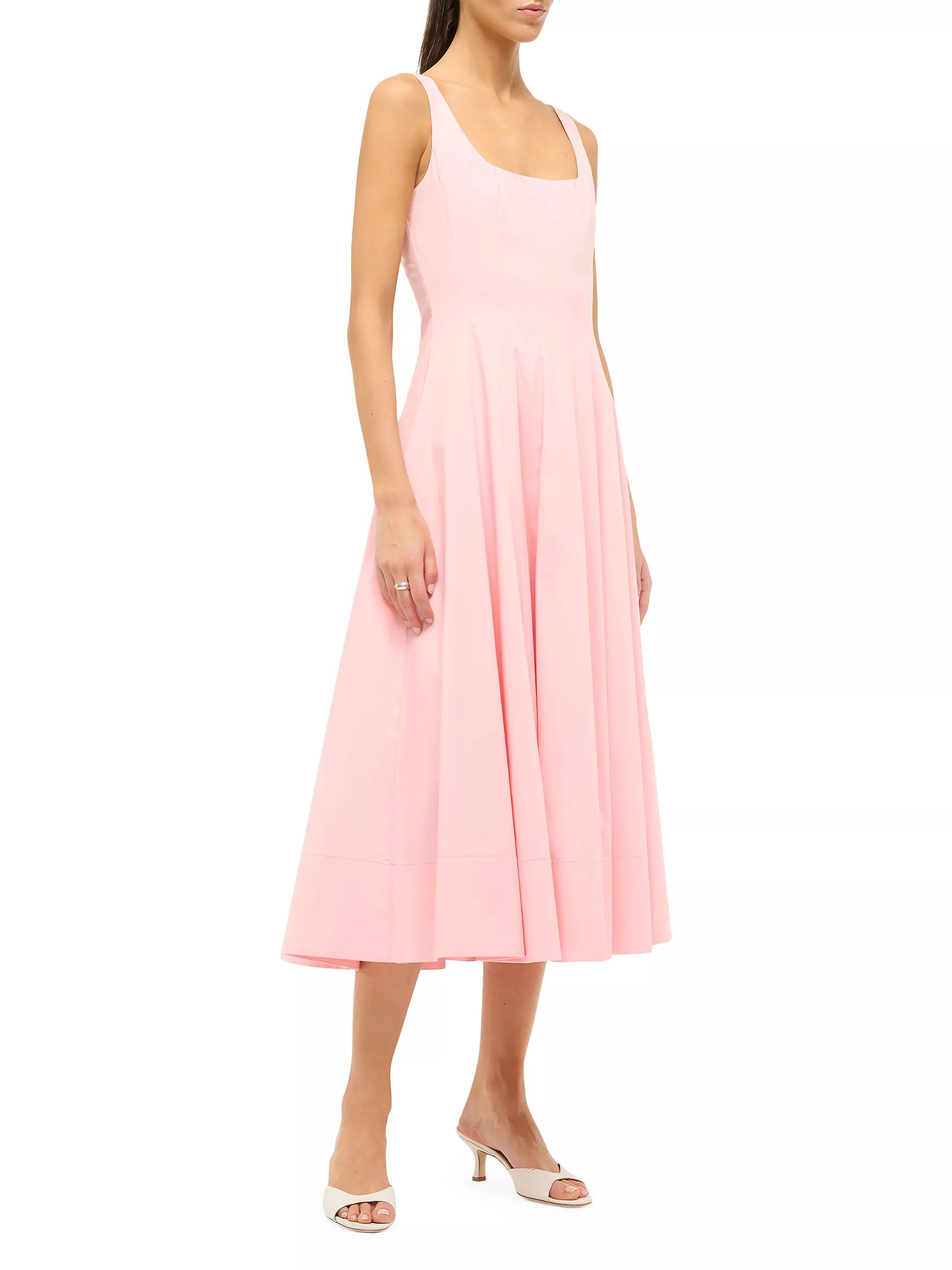 Wells Cotton Poplin A-Line Midi-Dress | Saks Fifth Avenue