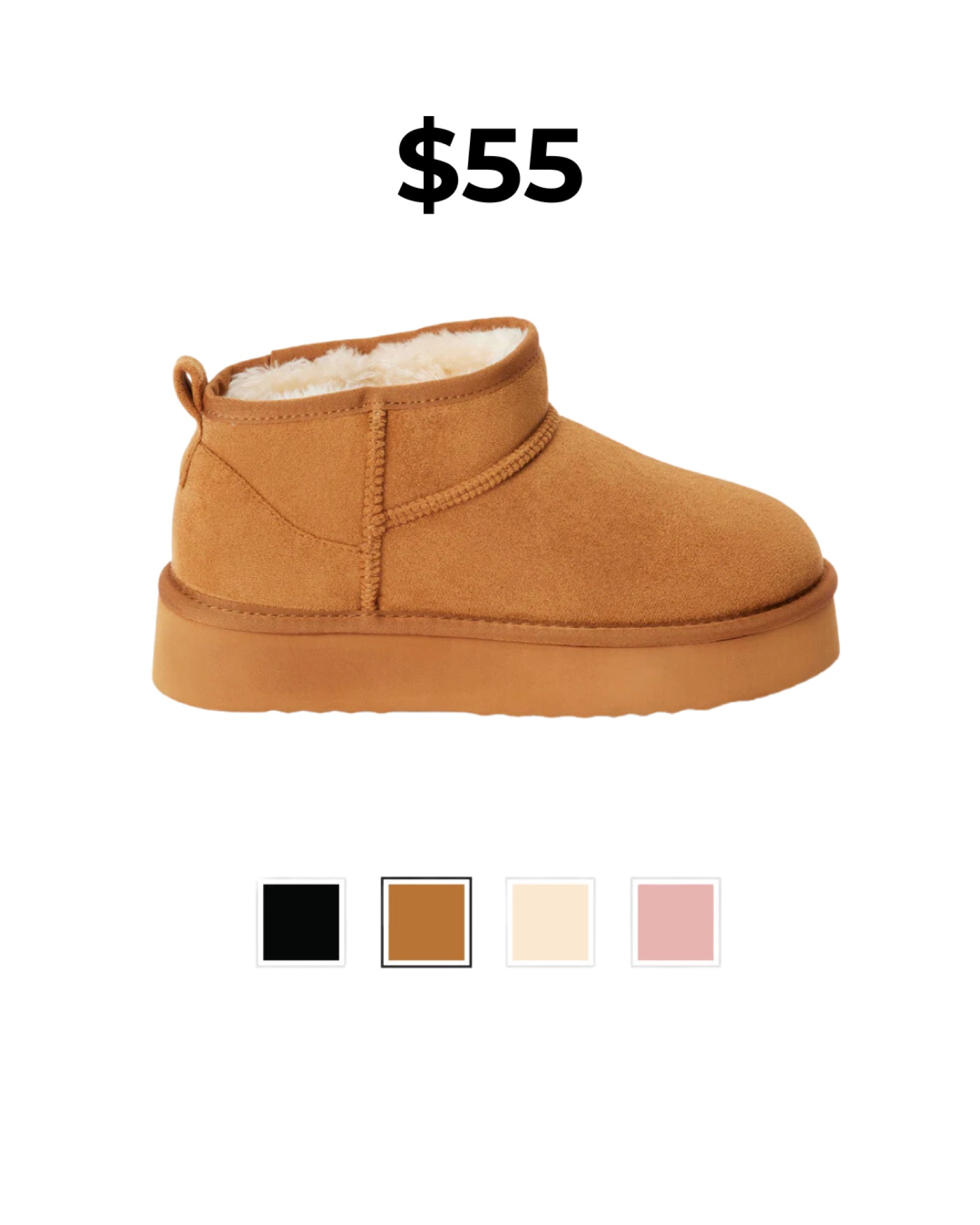 Ugg platform dupe 