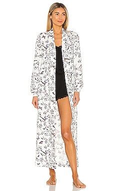 MASONgrey Banded Long Robe in Earl Grey from Revolve.com | Revolve Clothing (Global)