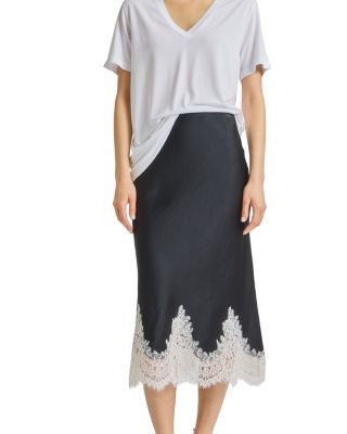 Talia Lace Trim Skirt | Bloomingdale's (US)