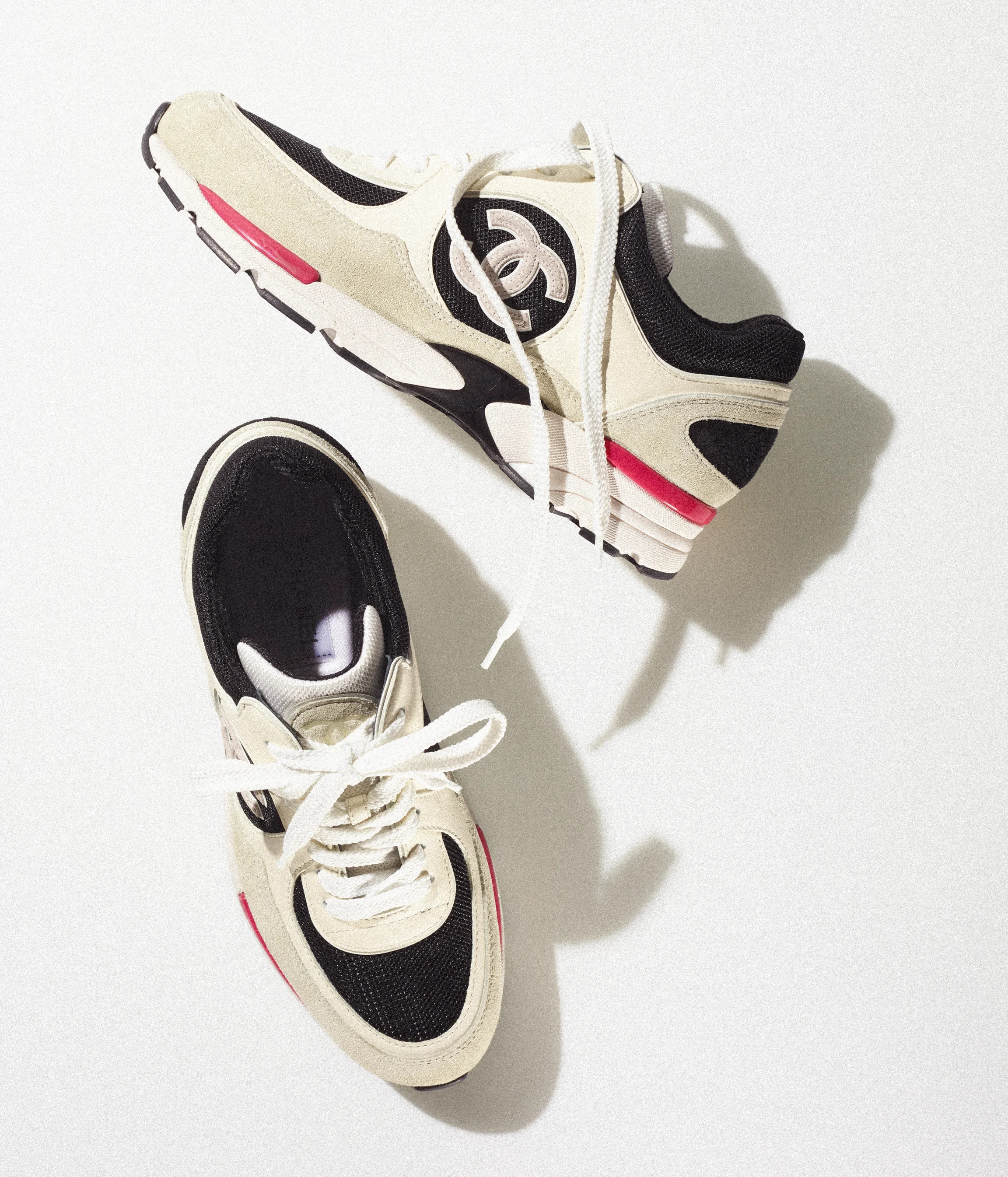 Sneakers - Calfskin, mesh & suede calfskin — Fashion | CHANEL | Chanel, Inc. (US)
