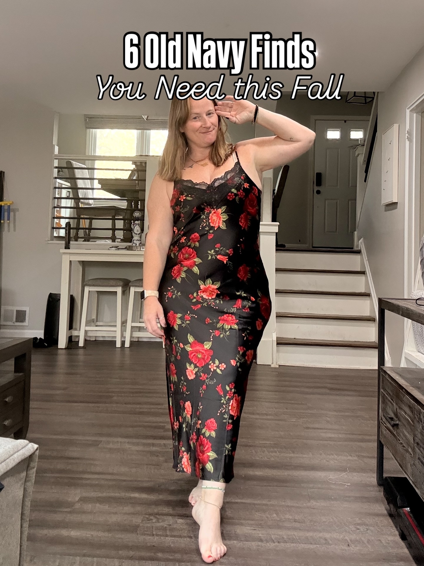 Do you wanna see how I styled that floral dress too?? Because it’s dressy but I have another way to wear it regularly this fall!!