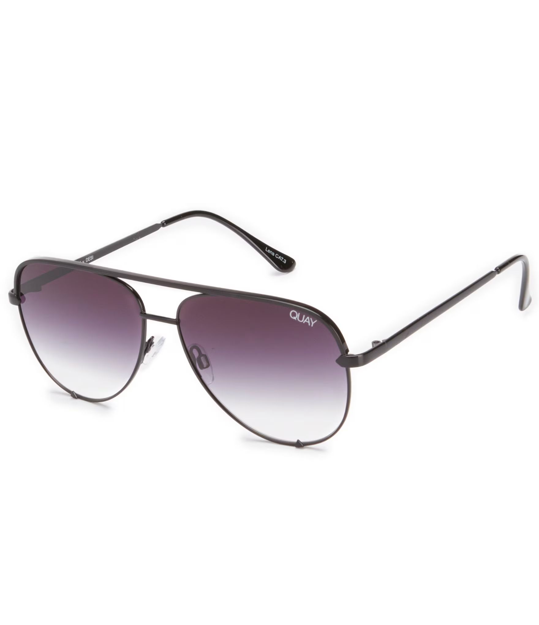 Quay Australia Quay X Desi High Key Mini Mirrored Aviator Sunglasses | Dillards Inc.