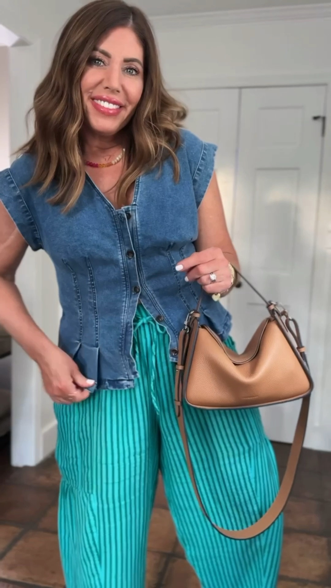 Amazon look for less barrel pants - under $40😍 

Over 40 style, spring outfit ideas 2026, summer outfits, vacation outfits beach, travel outfits

#LTKMidsize #LTKOver40 #LTKootd