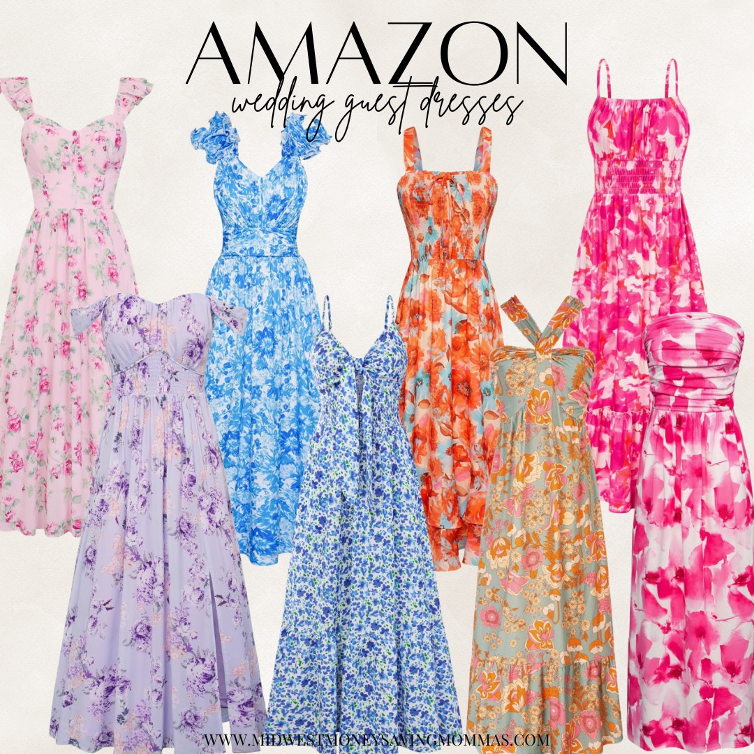 Summer wedding guest dresses 

Amazon fashion Amazon find floral dress wedding guest outfit

#LTKmomlife #LTKWedding #LTKootd
