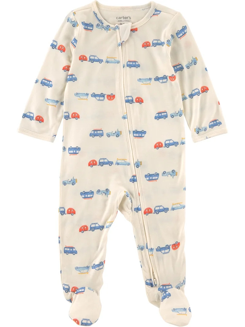 Carter's Child of Mine Baby ComfySoft Sleep 'N Play, Sizes Preemie-6/9 Months | Walmart (US)