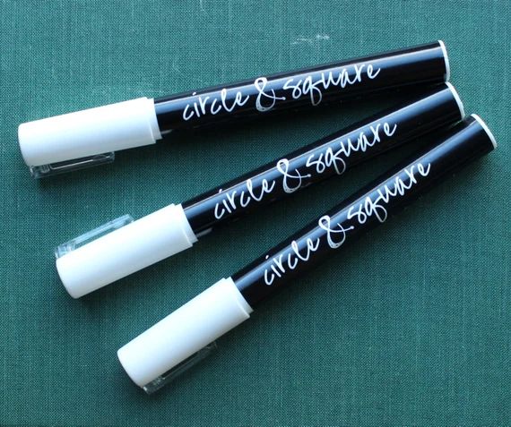 Fine Tip Chalk Pens 3 Pack  White  Reversible Tip Liquid - Etsy | Etsy (US)