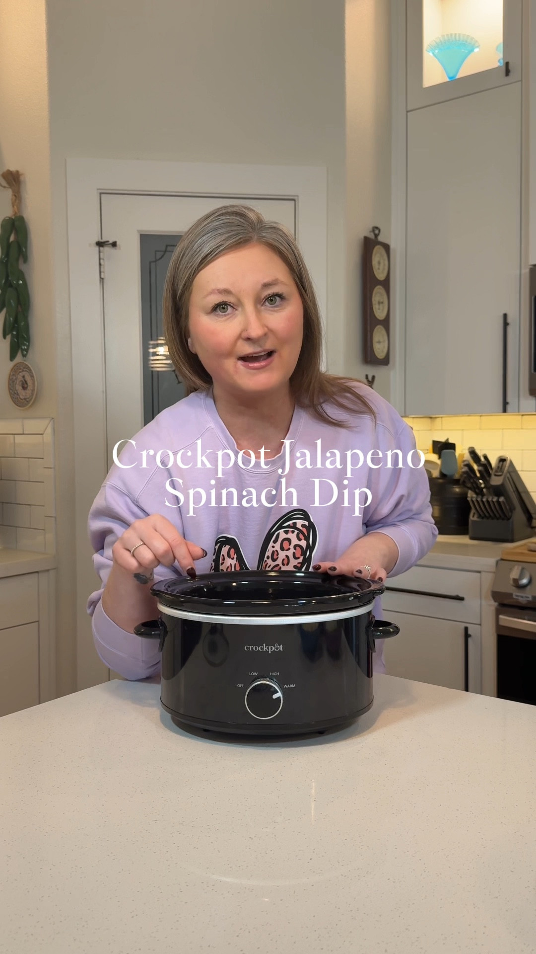 Crockpot Jalapeno Spinach Dip Recipe perfect for all your football parties and get togethers

#LTKParties #LTKHome