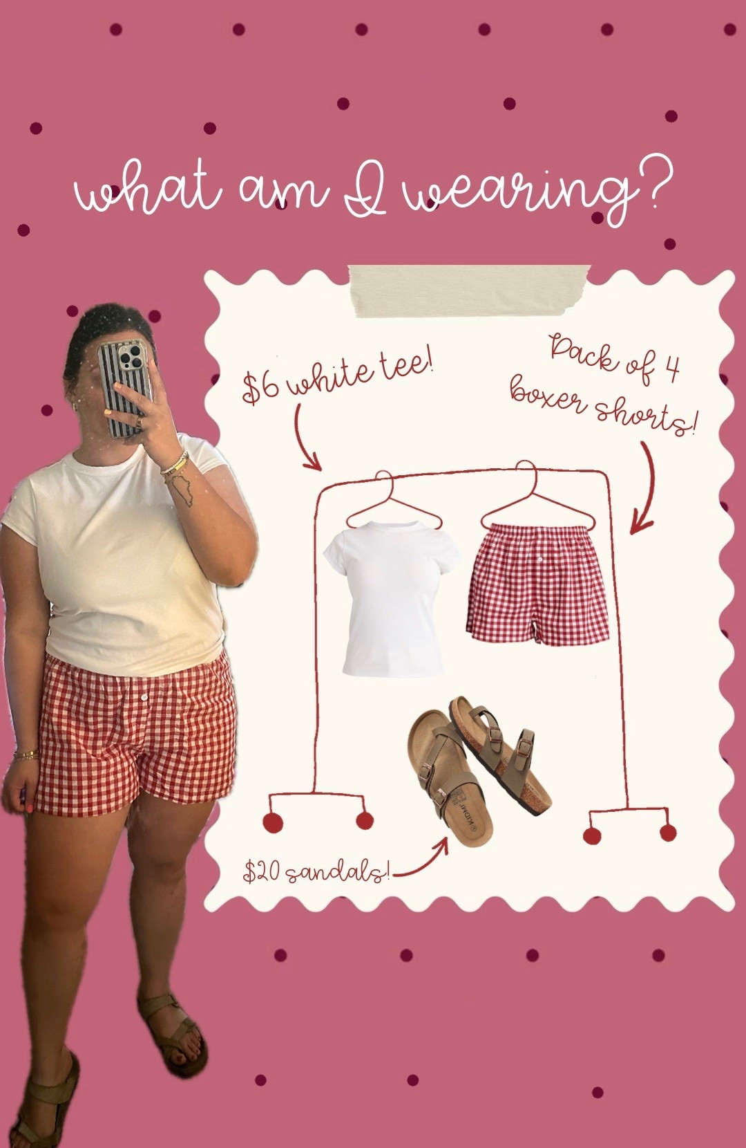 Basic white tee with boxer shorts outfit + outfit of the day :) Amazon finds + walmart finds + $6 tee! 🤍 Simple summer mom outfit but with style!

#LTKootd #LTKgrwm #LTKmomlife