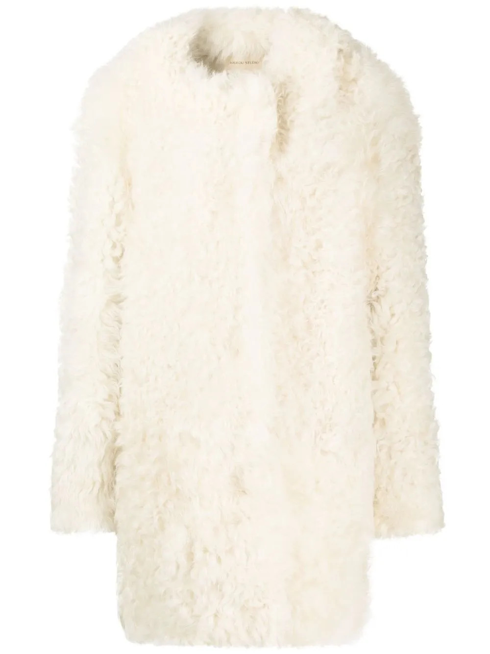 Loulou Studio Lagam Shearling Coat - Farfetch | Farfetch Global