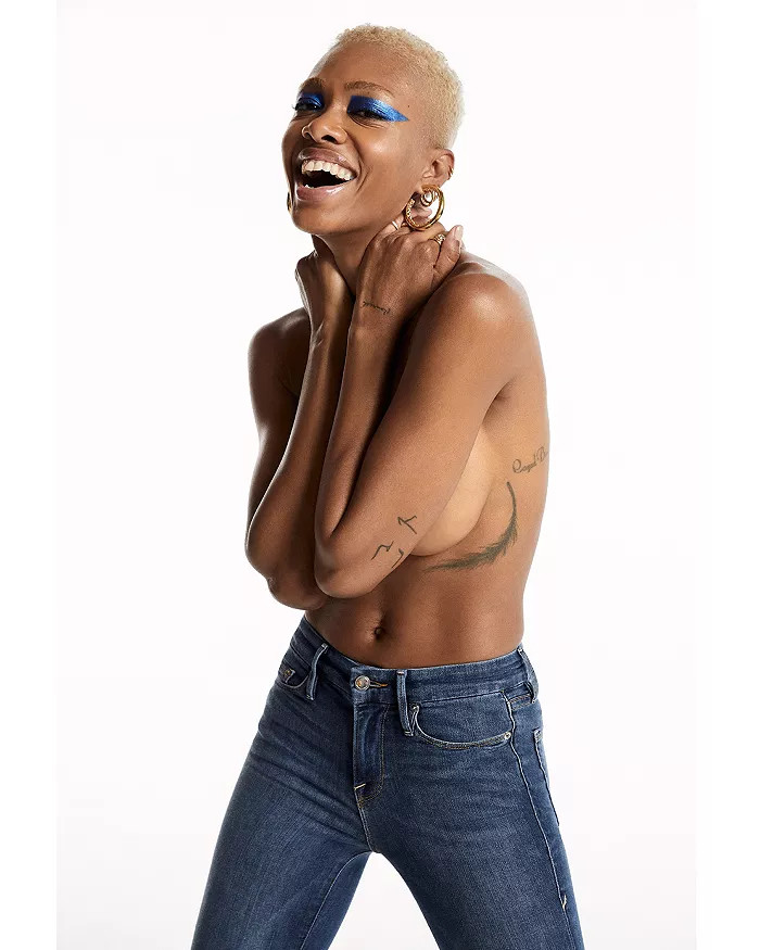 Good Legs High Rise Skinny Jeans in Blue004 | Bloomingdale's (US)