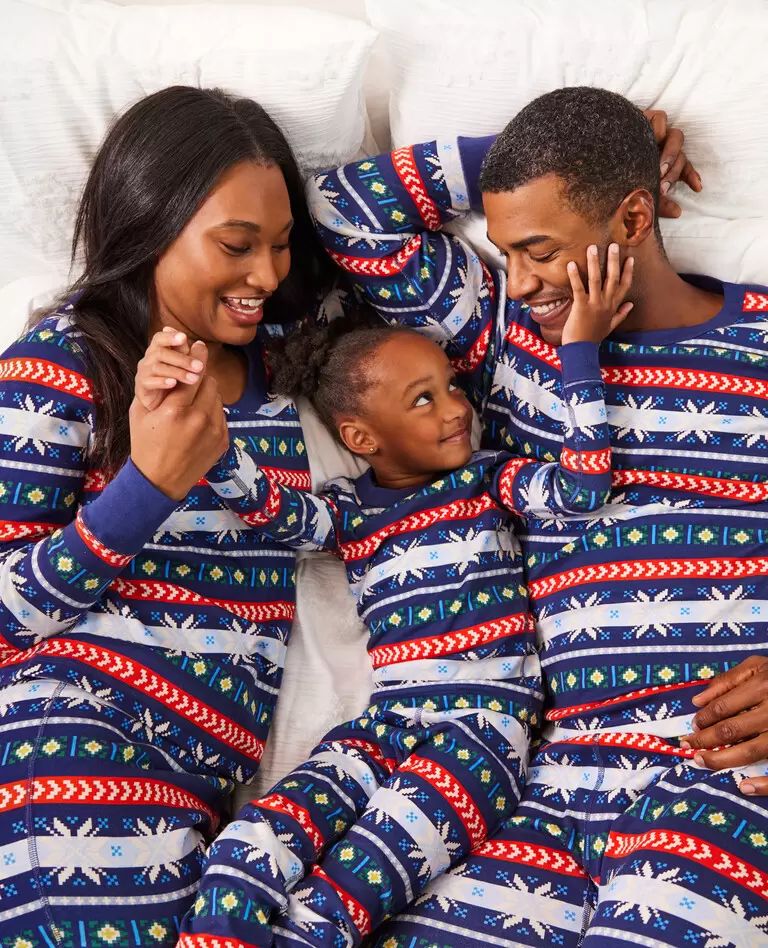 Scandi Snowflake Fairisle Matching Family Pajamas | Hanna Andersson
