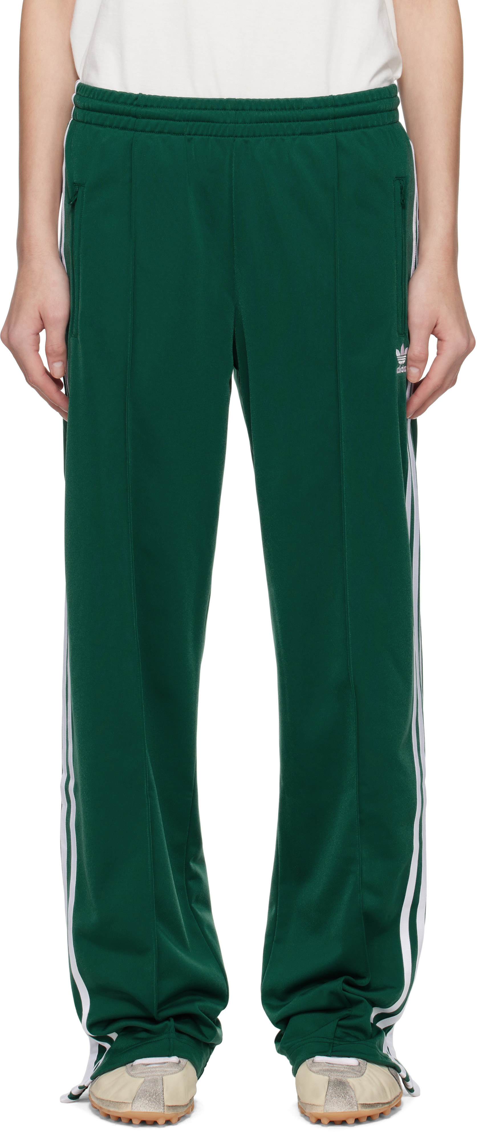 adidas Originals Green Adicolor Classics Firebird Track Pants | SSENSE
