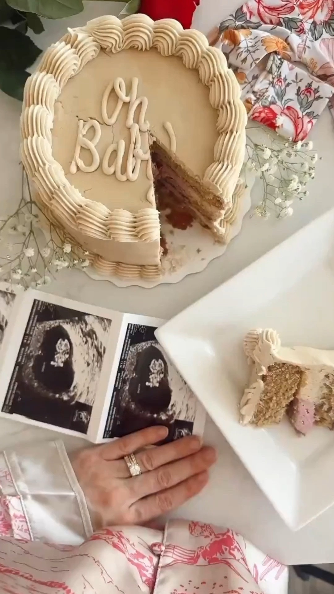 Linking my cutie pjs from @freepeople 🩷🎀✨🌷🌸🩰

I had a cake made that is vegan, gluten free, that also has REAL FOOD ingredients! No artificial colors, sweeteners, or flavors and no preservatives! And let me tell you it’s delicious! We both ate a slice and froze the rest to eat on baby’s first birthday together 🥹🎀✨ can’t believe I’m having a GIRL!! 

postpartum pjs, hospital pjs, cozy pjs sets, cozy postpartum outfits


#LTKootd #LTKBump #LTKmomlife