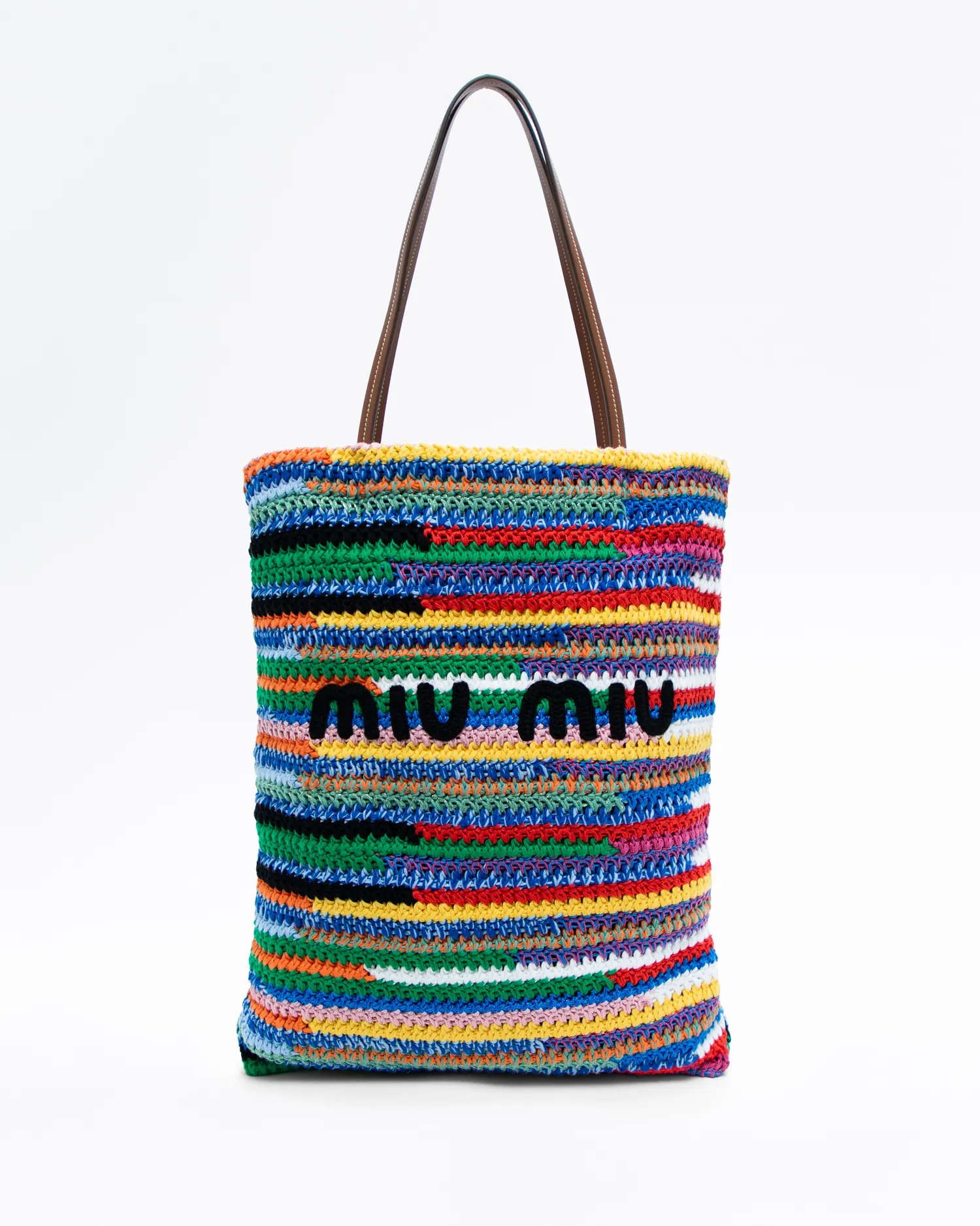 Crochet Logo Tote Bag | Vivrelle