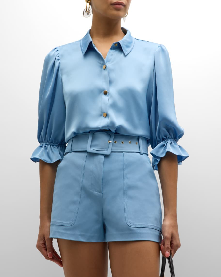 Dina Satin Bodysuit | Neiman Marcus