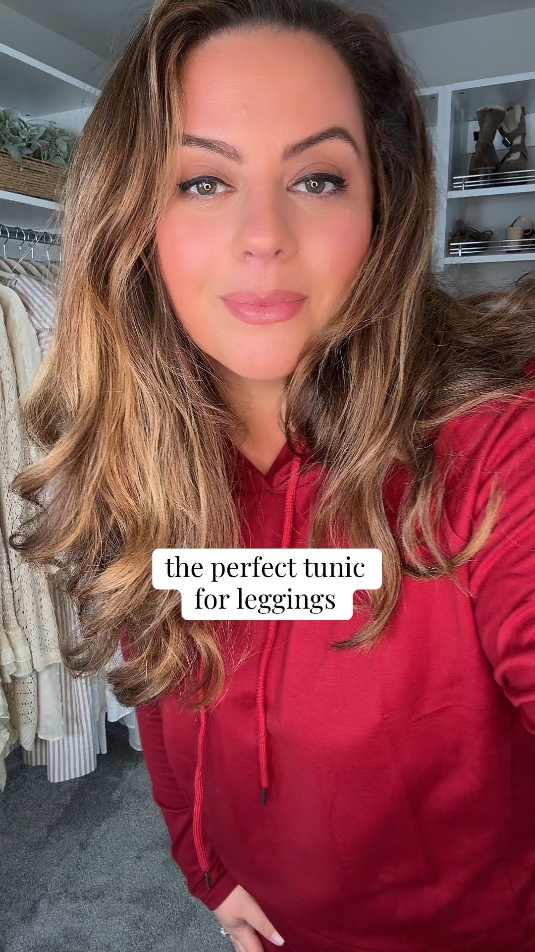 The perfect plus size long top to wear with leggings! 

#LTKPlusSize