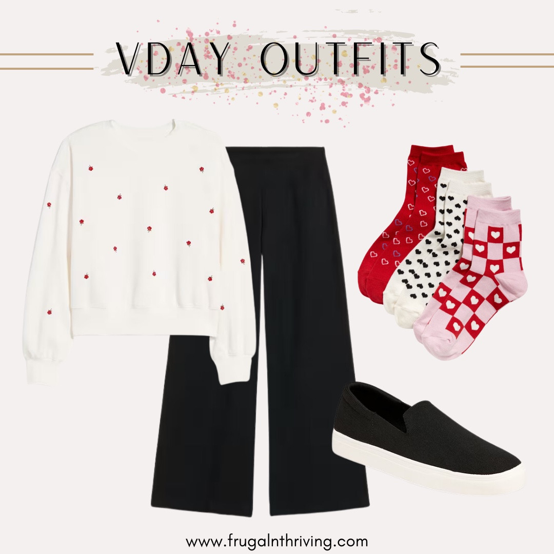 Pair dressy pieces with casual staples for a look that shouts “chic Cupid.” Add a bit of fun with playful socks and rosy patterns.

#LTKSeasonal #LTKStyleTip #LTKSaleAlert