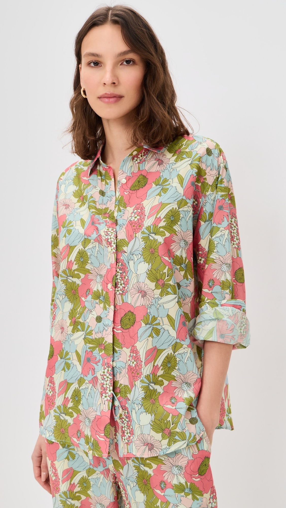 Emilia Oversized Button Down Shirt | Shopbop