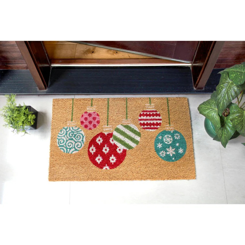 Ade Non-Slip Christmas Outdoor Doormat | Wayfair North America