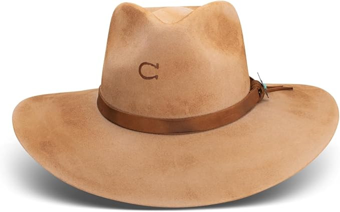 Charlie 1 Horse Tan Lakota 3 1/2" Brim Fashion Hat | Amazon (US)