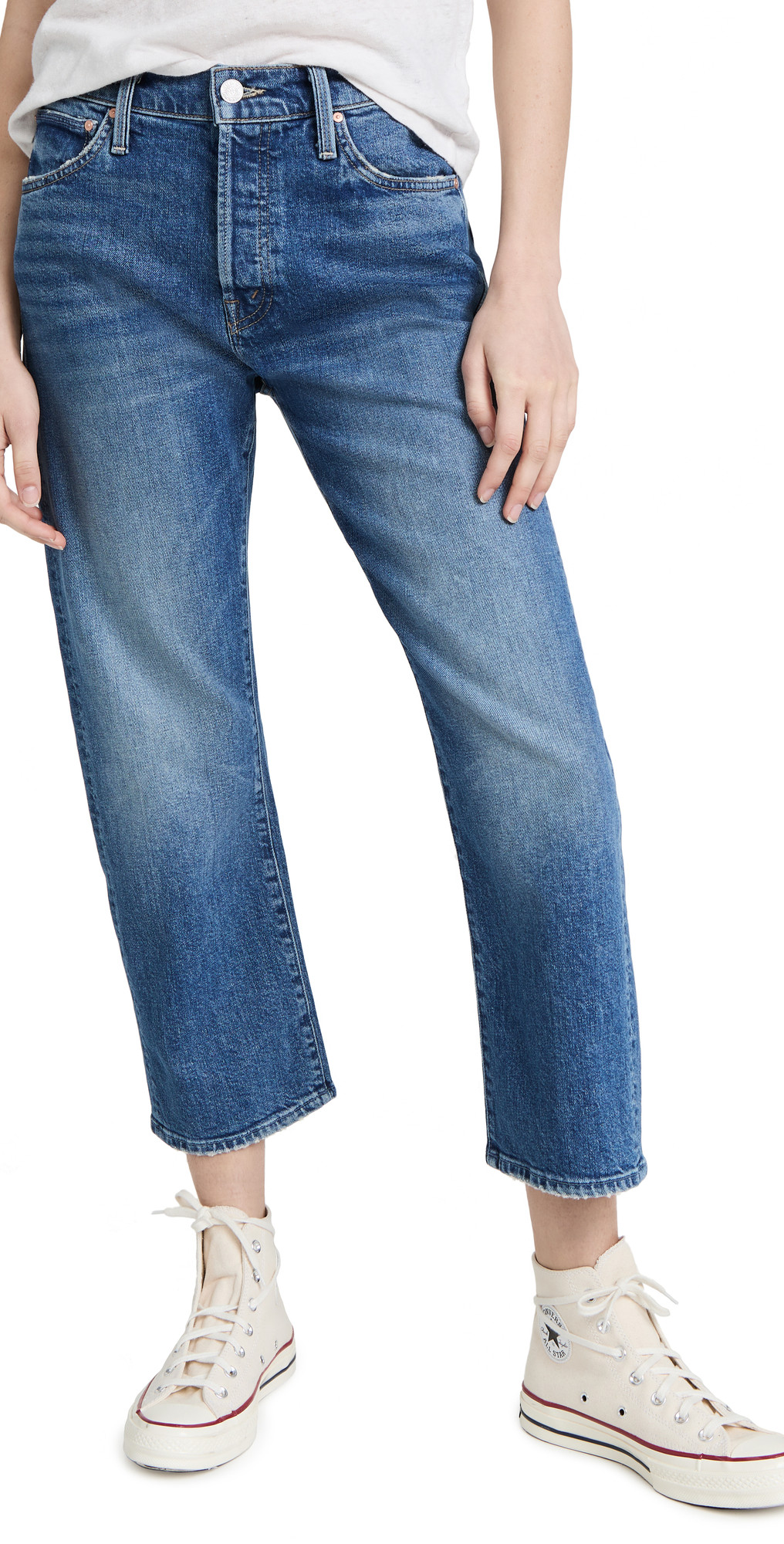 MOTHER The Ditcher Crop Jeans | Shopbop