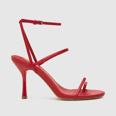 Womens Red schuh Stasia Toe Loop High Heels | schuh | Schuh