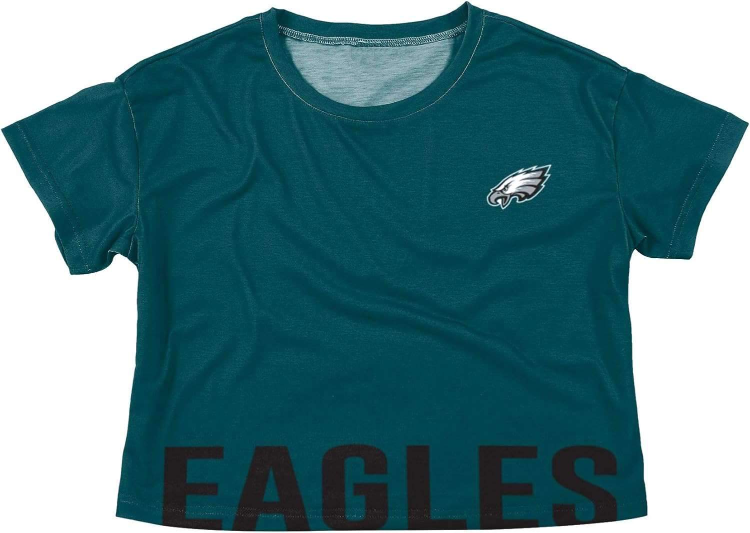 FOCO Women's NFL Team Logo Ladies Fashion Crop Top Shirt | Amazon (US)