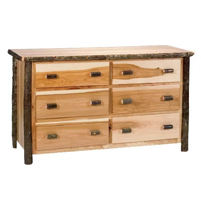 Hickory 6 Drawer Dresser | Wayfair North America