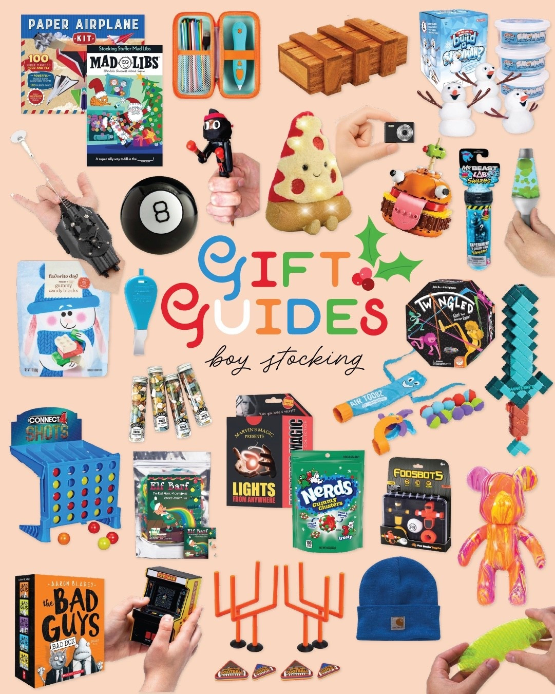 No boring socks here! These stocking stuffers are packed with fun toys, cool gadgets, and tasty treats your little guy will love.

#StockingStuffers #ElementaryBoysGifts #HolidayFavorites

#LTKHoliday #LTKGiftGuide #LTKKids