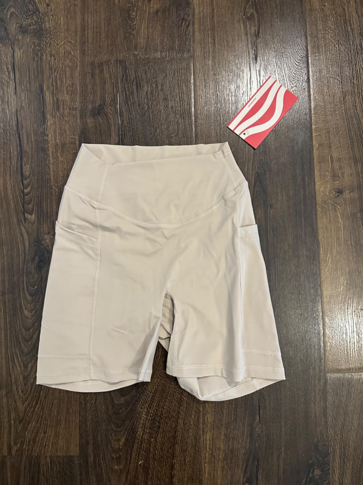 Biker Shorts for Women with Pockets, 5"/8" Spandex Workout Shorts, Lightweight for Summer Cycling... | Amazon (US)