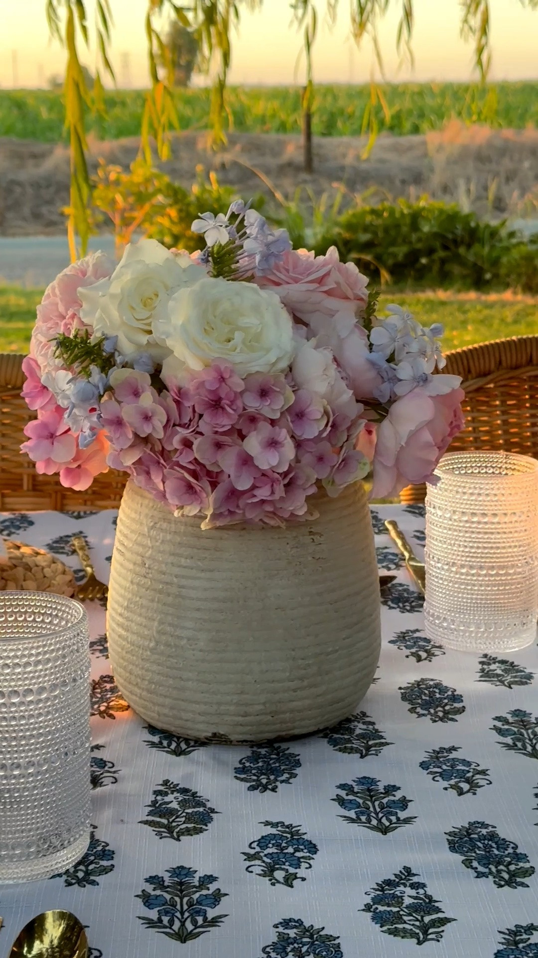 #ad Now is a great time to save up to 80% on outdoor dining tables, chairs, tablecloths, glasses, and more at the @Wayfair Black Friday in July event! It started on Thursday, July 23, 2026 and ends on July 27th! I love shopping at Wayfair  as they have everything I need to create a beautiful tablescape! 💗 #wayfair #wayfairpartner

#LTKSeasonal #LTKHome #LTKSaleAlert