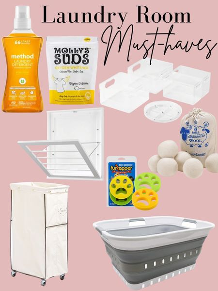 Laundry Room must-haves!

#LTKhome #LTKfindsunder50 #LTKfamily