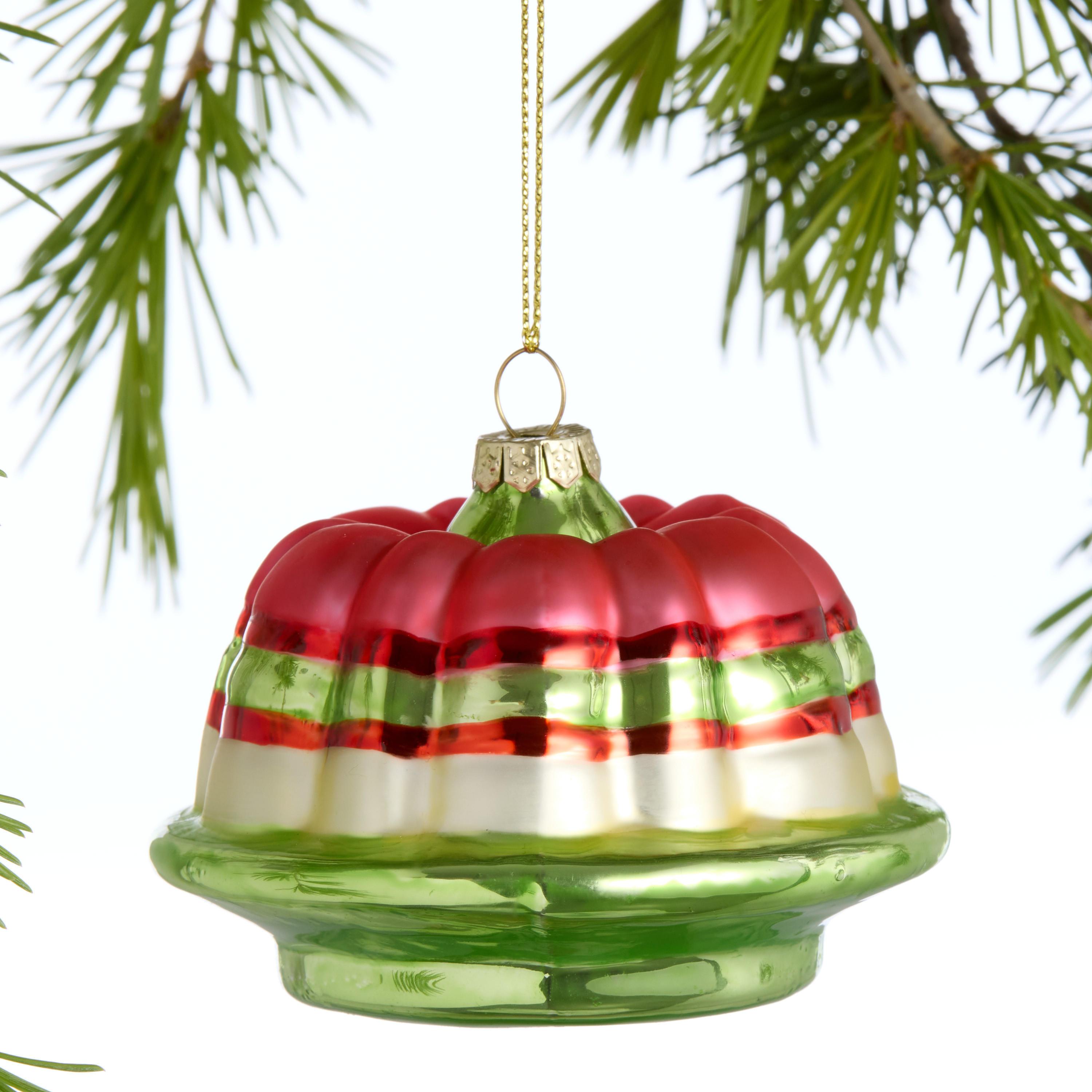 Glass Gelatin Dessert Ornament | World Market