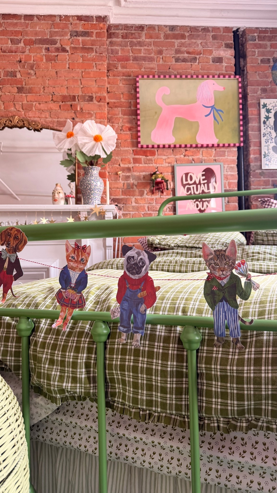 whimsical dog and cat postcards 

#LTKHome