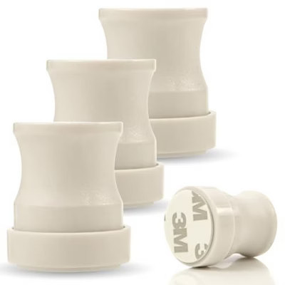 Impresa (3 Pack) Magnetic Safety Lock Key for Childproof Cabinet Locks - Includes 3 Adhesive Magnetic Key Holders White | Target