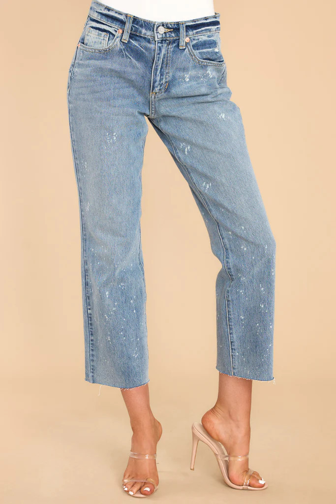 Wash Me Away Medium Vintage Jeans | Red Dress 