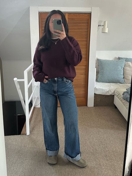 Sweater is from A Days March
(Linked on ShopMy) 
Jeans are Zara (also on ShopMy) 
