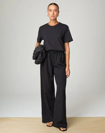 Tie Waist Wide Leg Pants | Glassons (Australia)