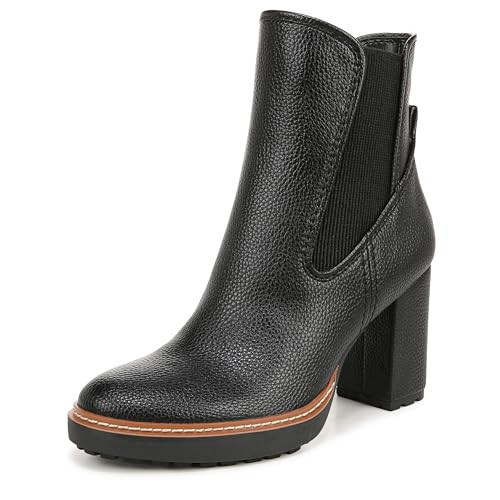 Naturalizer Womens Deserve High Heel Ankle Boot Black 9.5 M | Amazon (US)