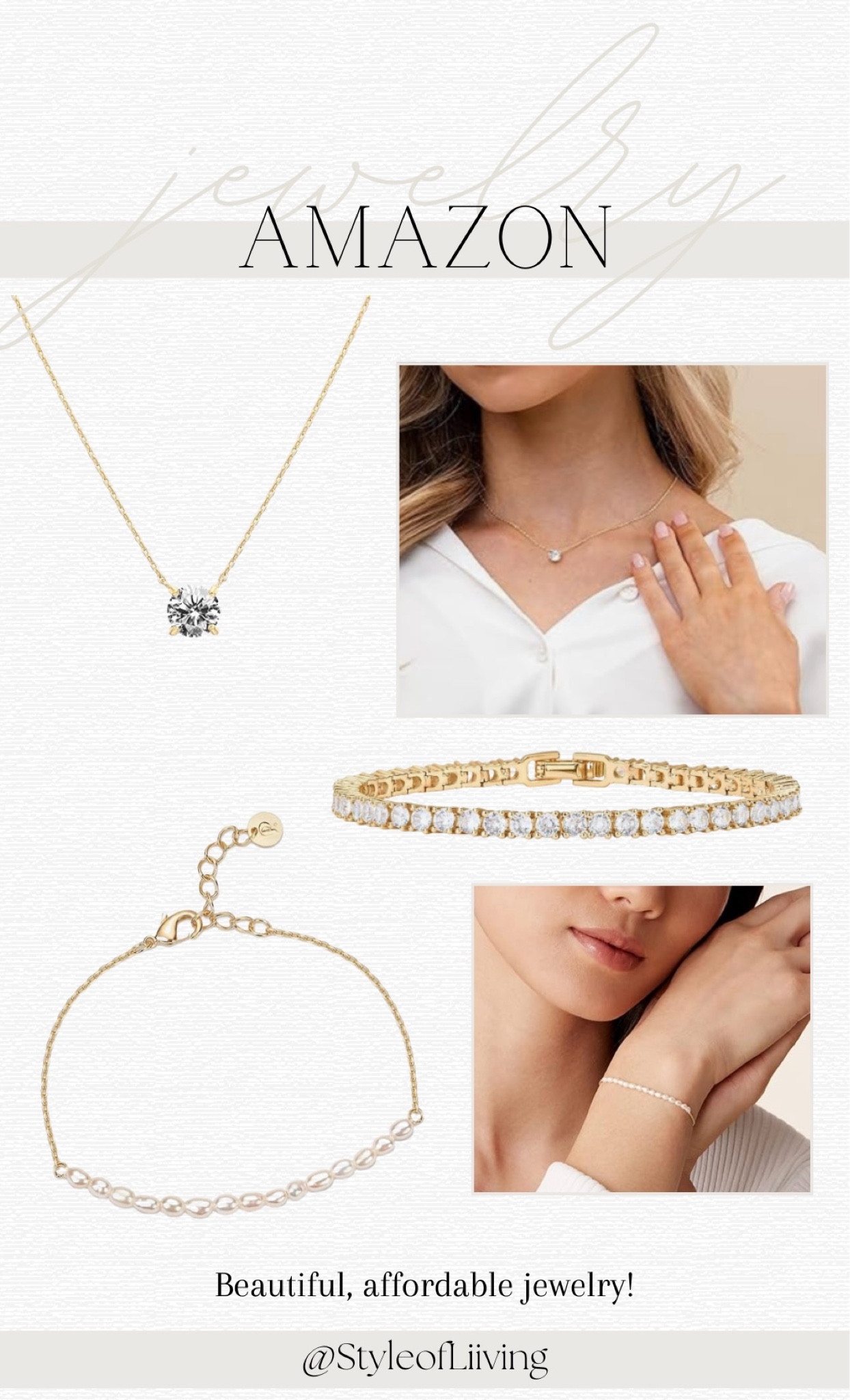 Under $20 affordable dainty jewelry on Amazon! Bracelets, necklaces.

#LTKGiftGuide #LTKfindsunder100 #LTKfindsunder50