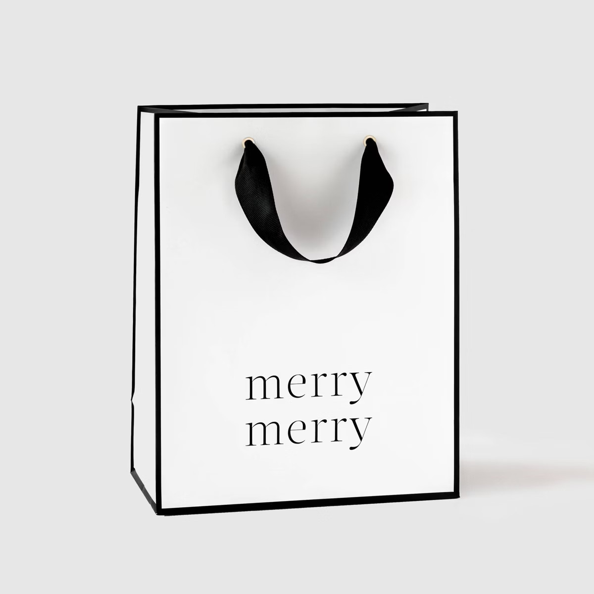 Black and White Merry Merry Cub Bag - Sugar Paper + Target | Target
