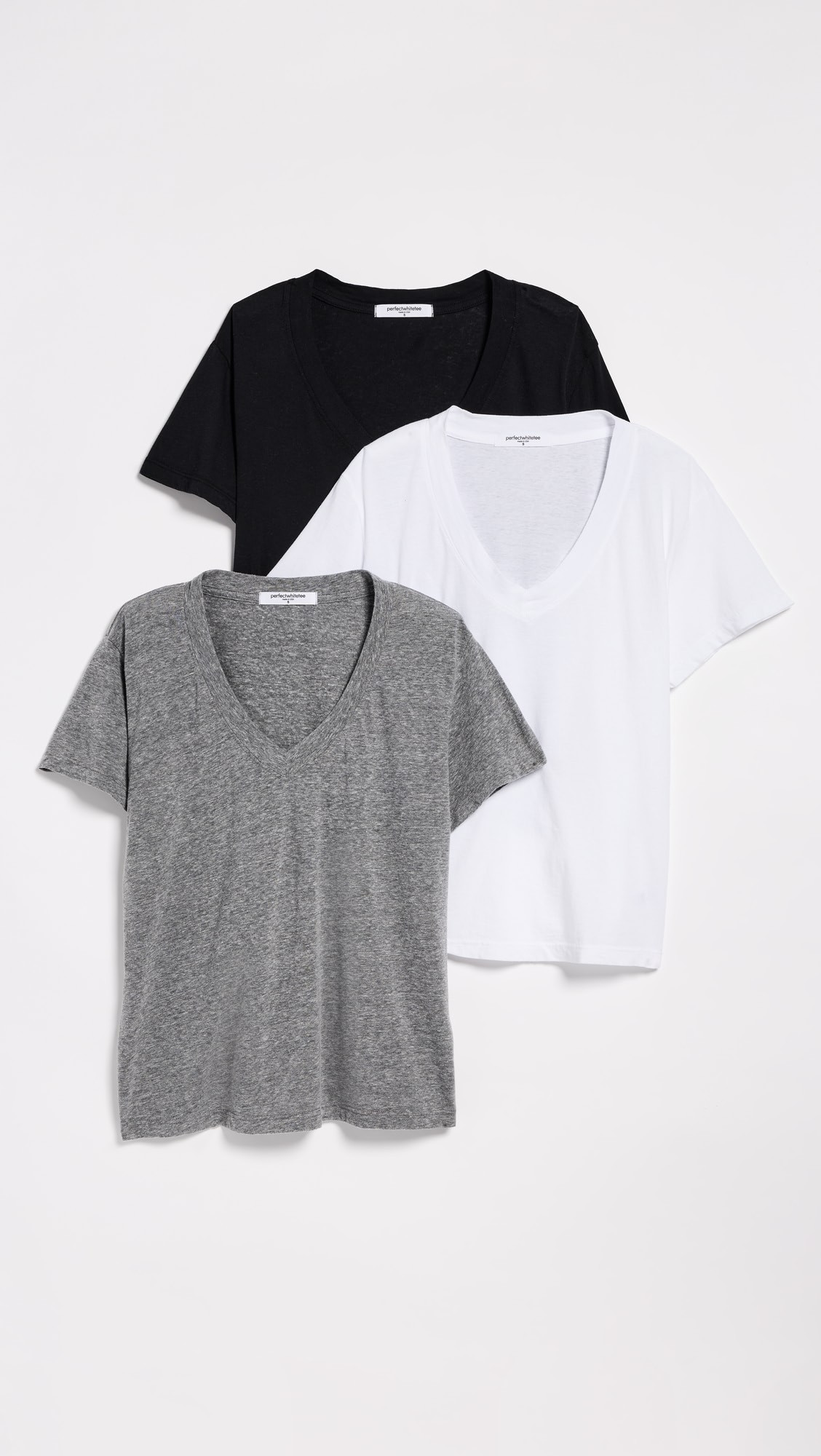perfectwhitetee Hendrix Tee 3 Pack | Shopbop | Shopbop
