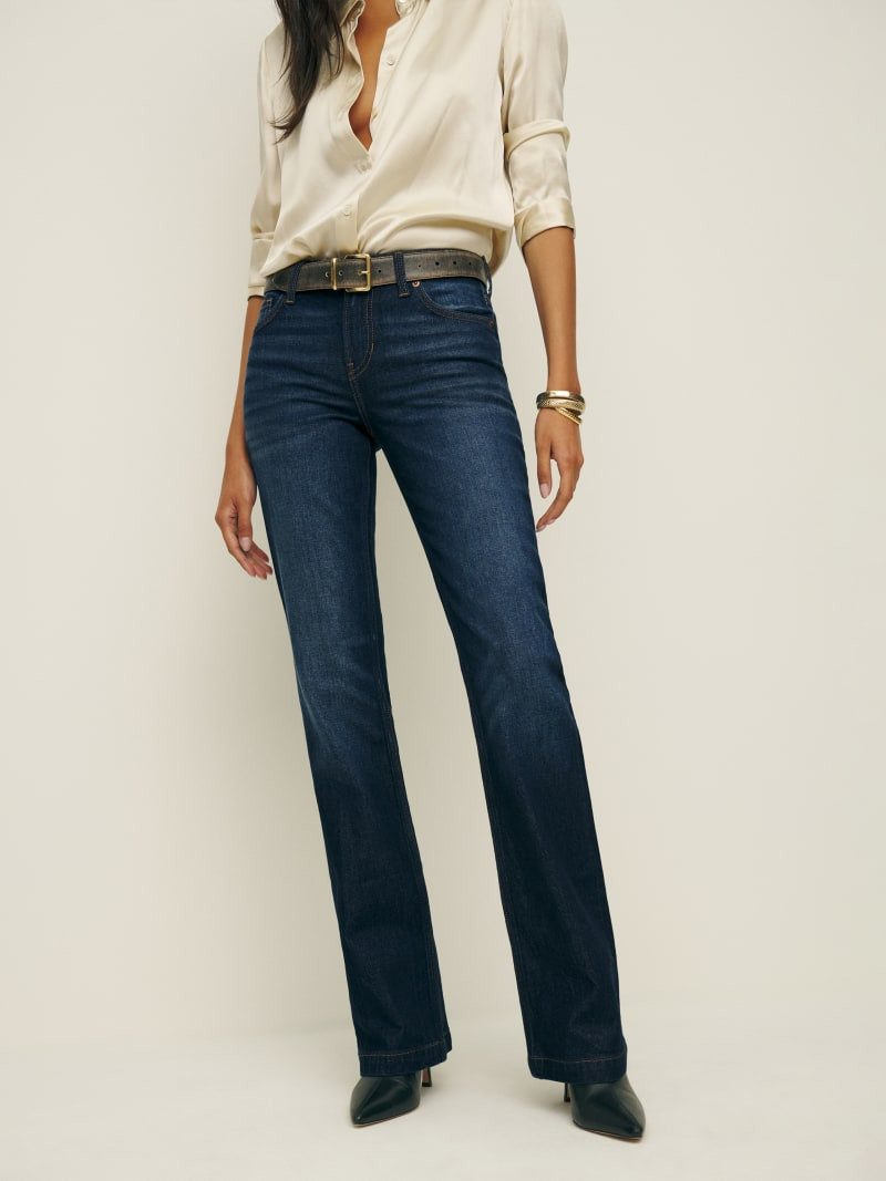 Rayna Low Rise Bootcut Jeans | Reformation (Global)
