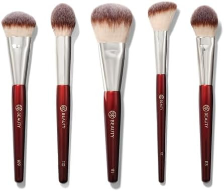 BK BEAUTY - CORE LINE EXTENSION FACE SET (5PC) - Professional Makeup Brush Set for Liquid, Cream ... | Amazon (US)