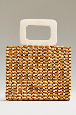 LSPACE Chiado Wood Beaded Bag | Anthropologie (US)