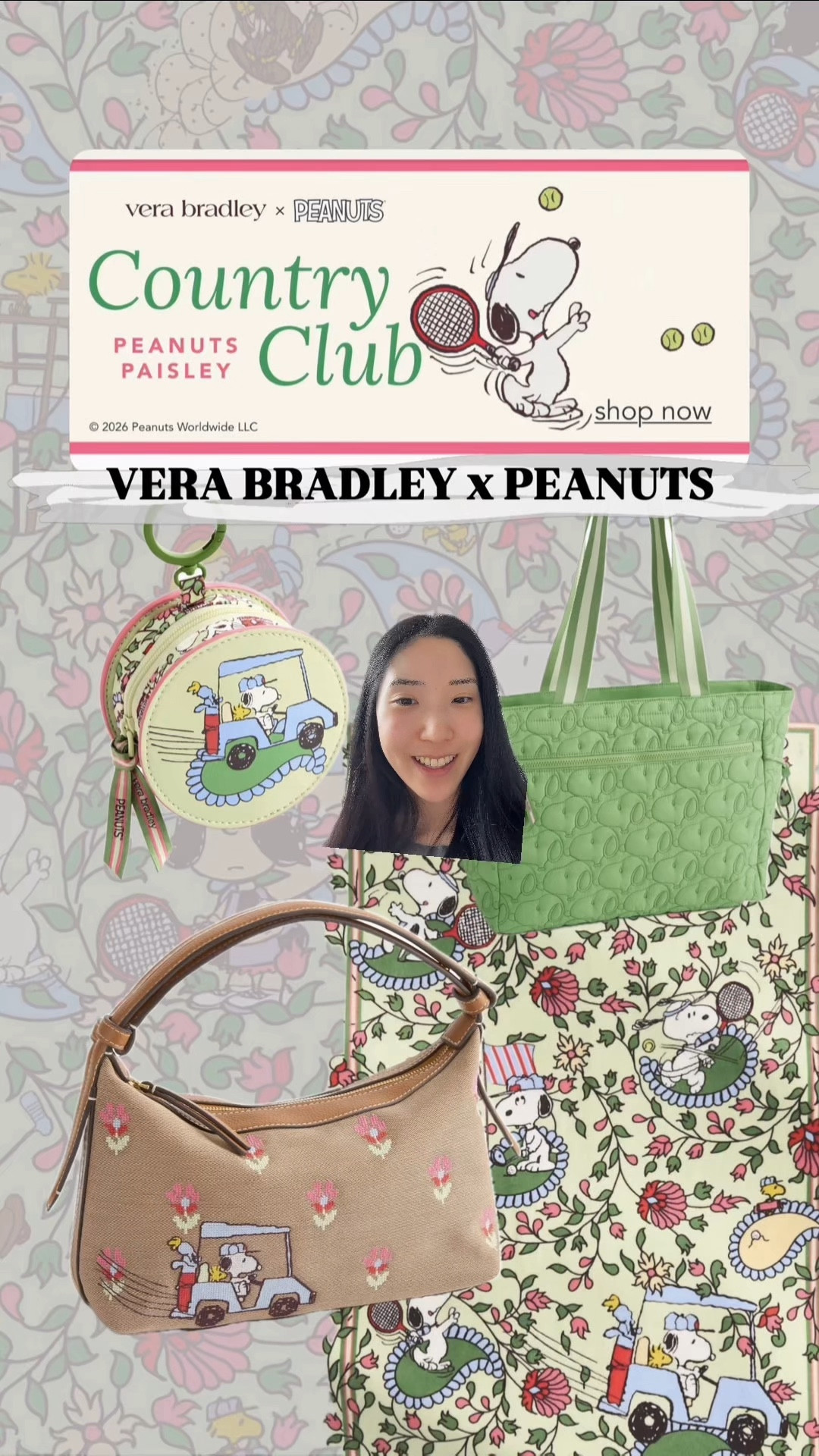 Vera Bradley x Peanuts Country Club collection!! 🥹💚

#verabradley #peanuts #snoopy #purse #bag #travel #duffelbag #backpack #golf #tennis 

#LTKSeasonal #LTKootd #LTKTravel