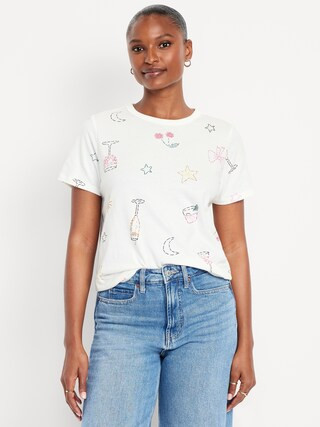 EveryWear Crew-Neck Printed T-Shirt | Old Navy (US)