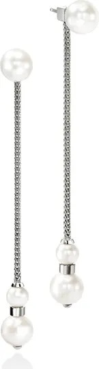 John Hardy JH Essentials Pearl Front/Back Earrings | Nordstrom | Nordstrom