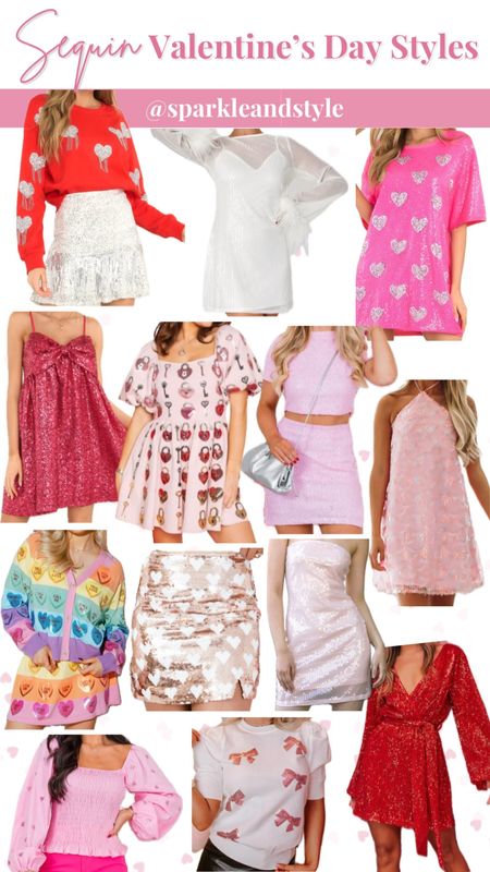 Sequin Valentine’s Day Styles ✨

Valentine’s Day, Valentine’s Day outfits, vday outfits, vday styles, Valentine’s Day dresses, Valentine’s shoes, Valentine’s Day romper, Valentine’s Day heels, Valentine’s Day jewelry, Valentine’s Day earrings, Valentine’s Day skirts, Valentine’s Day, Valentine’s Day purses, Valentine’s Day sweaters, Valentine’s Day tops, Valentine’s Day accessories, red silver sequin heart sweater, silver sequin mini skirt, white sequin feather sleeve dress, pink and silver sequin heart dress, hot pink sequin bow dress, pink sequin heart lock dress, pink sequin top and skirt set, pastel sequin halter dress, sequin conversation heart sweater and skirt set, rose gold and white sequin heart mini skirt, light pink sequin dress, pink sequin heart puff balloon sleeve top, sequin bow sweater top, red sequin wrap dress 

#LTKfindsunder100 #LTKfindsunder50 #LTKstyletip